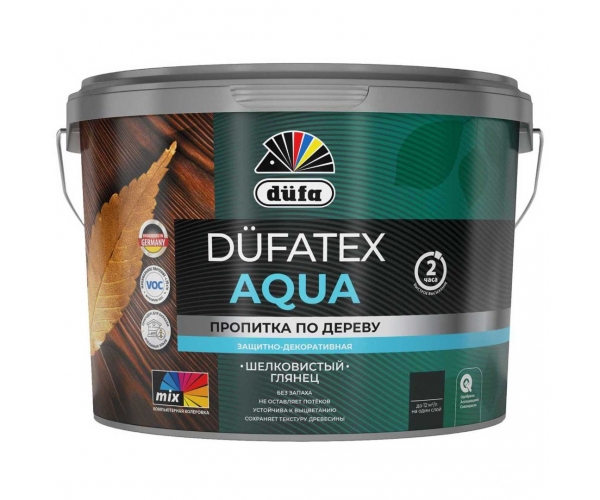 DUFA Düfatex AQUA - Лазурь (пропитка) для дерева на водной основе